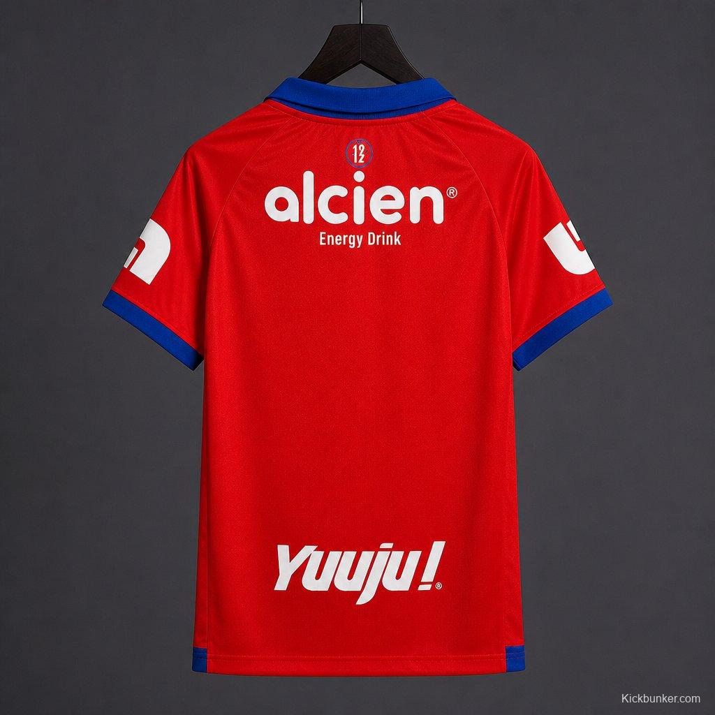 26/27 CD Olimpia Away Red Jersey