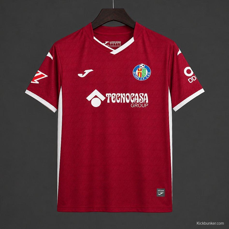2627 Getafe CF Away Red Jersey