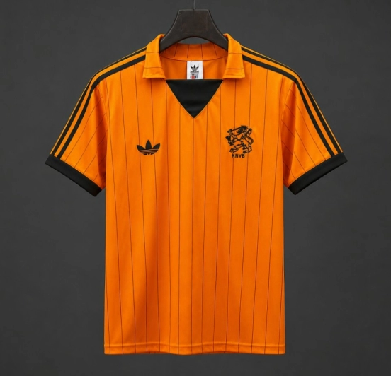 Retro 1982 Netherlands Home Jersey