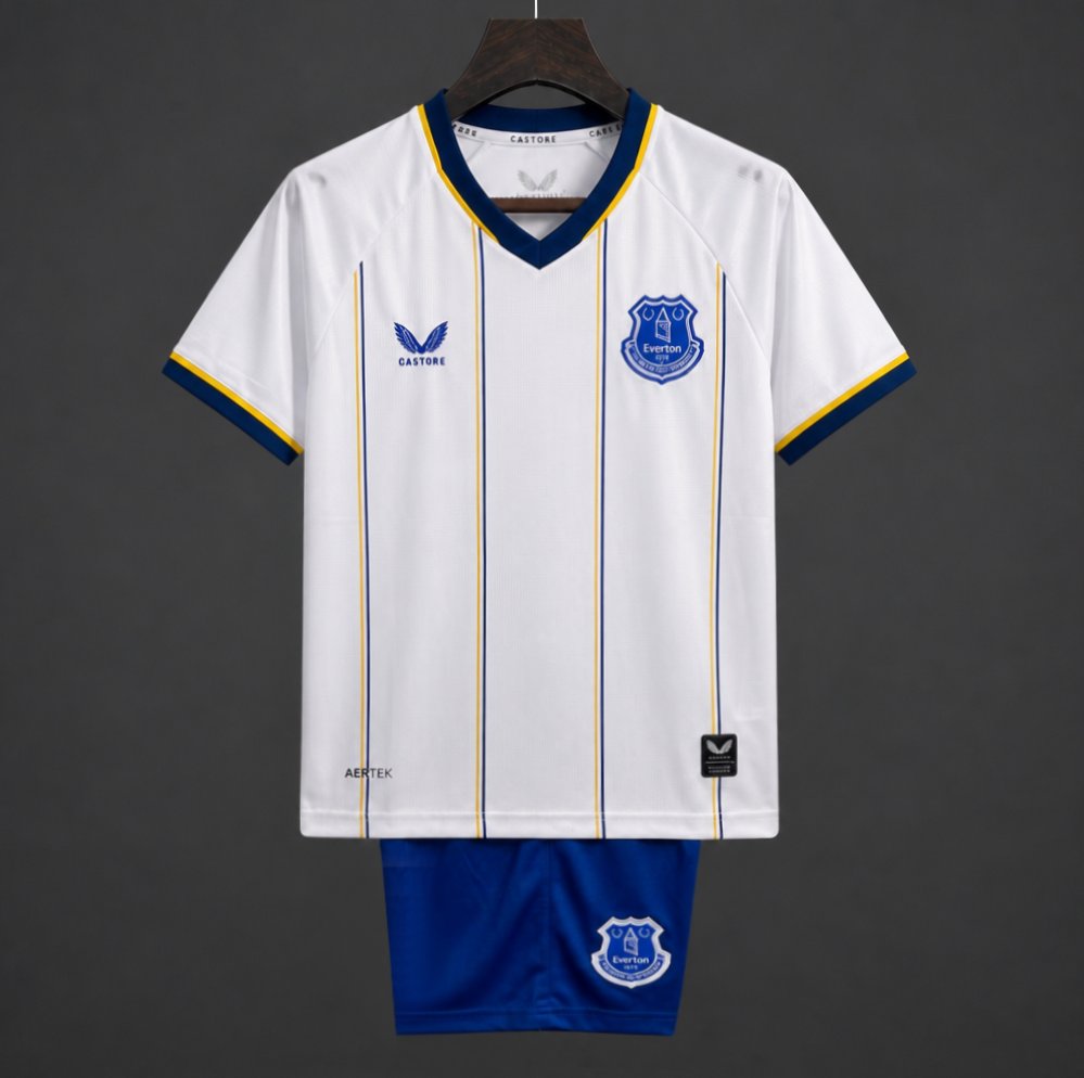 26/27 KIDS Everton Away White Jersey