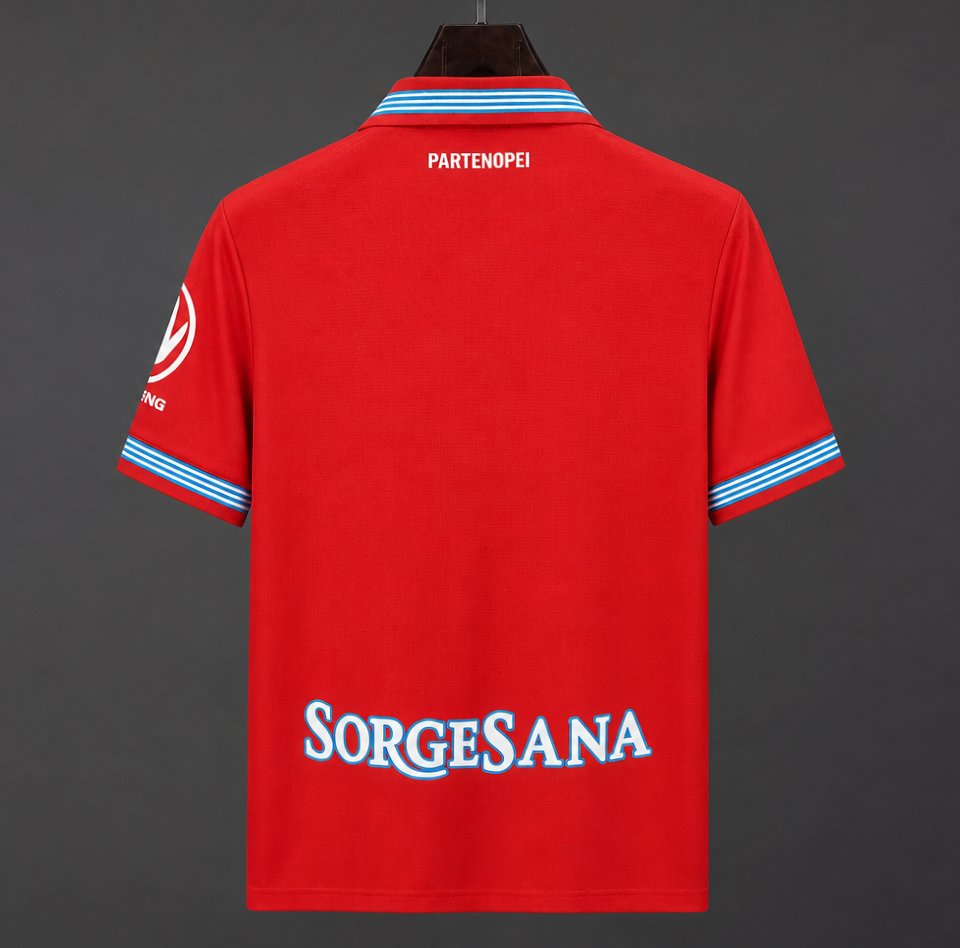26/27 Napoli Third Red Jersey