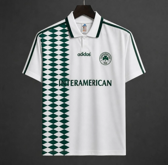Retro 95/96 Panathinaikos Away Jersey