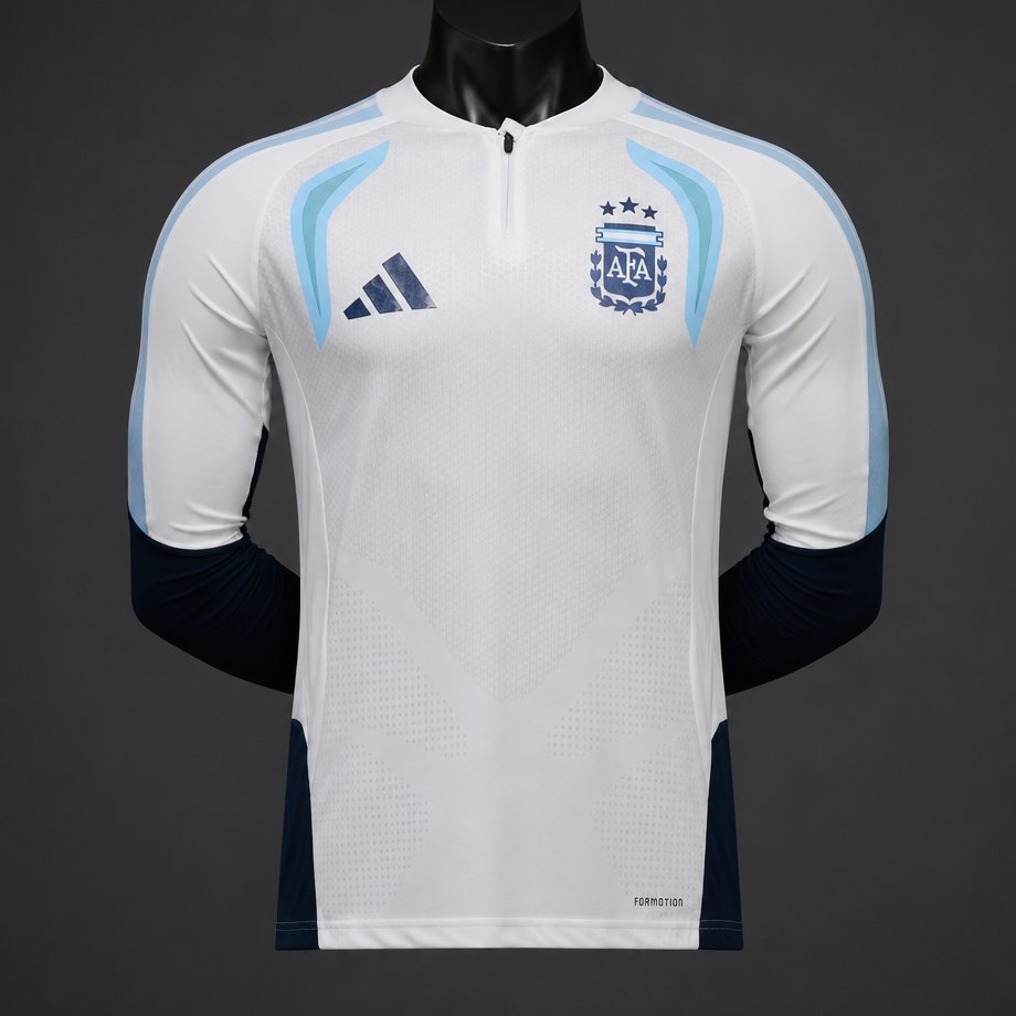 Player Version 2026 Argentina Home White Jersey