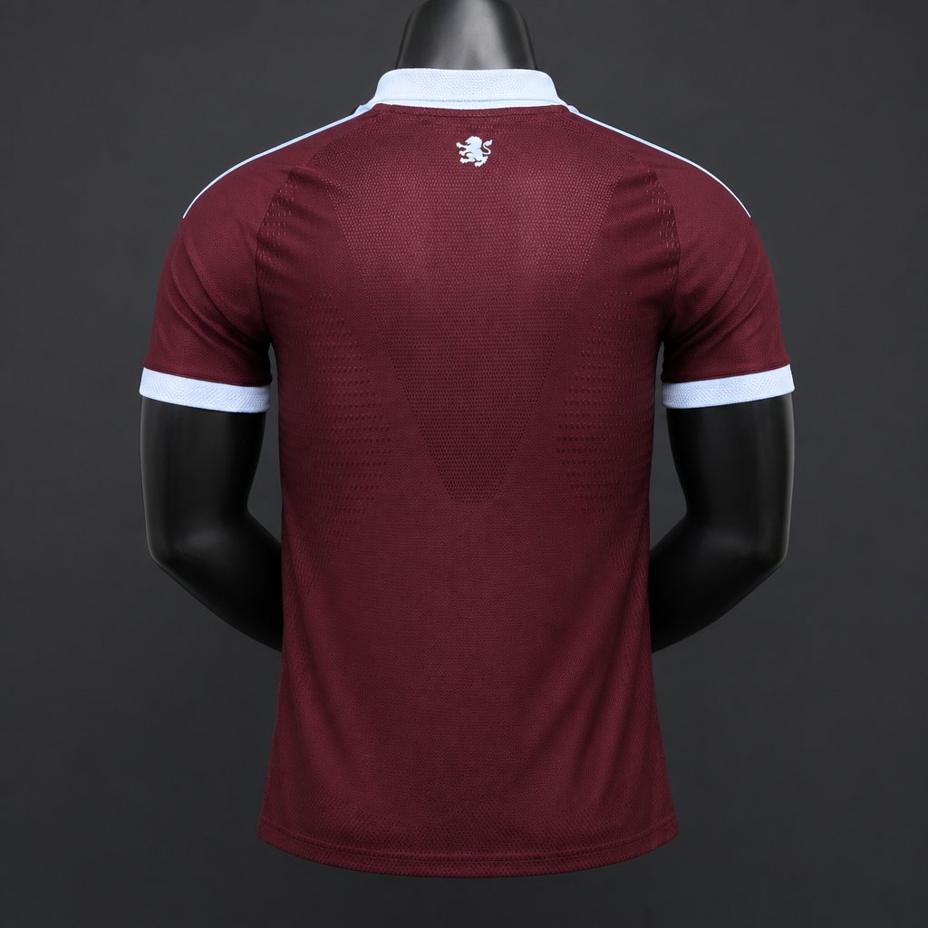 Player Version 26/27 Aston Villa FC Home Maroon Jersey With Sponsor
