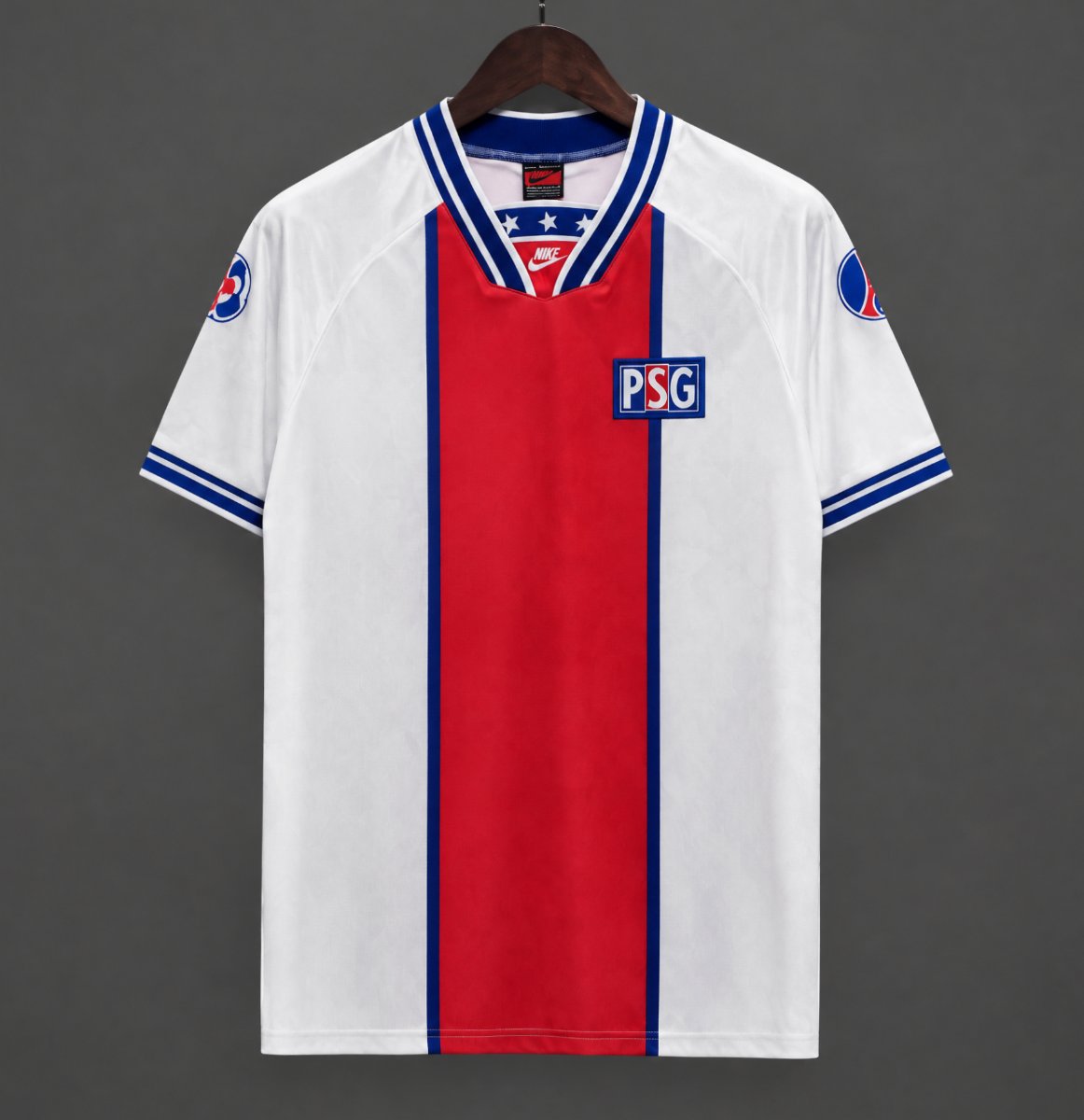 Retro 94/95 PSG White Away Jersey