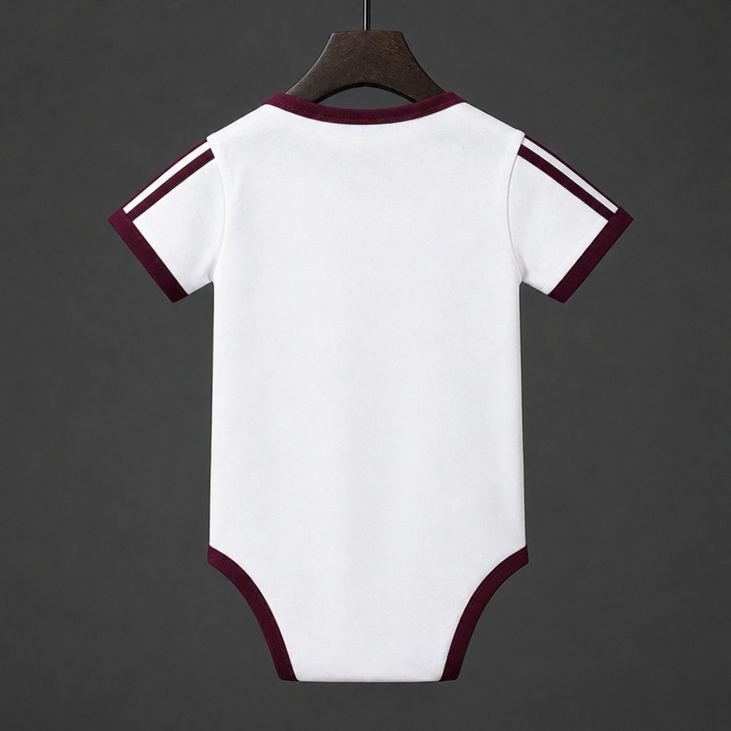 26/27 Liverpool Away White Baby Romper Jersey